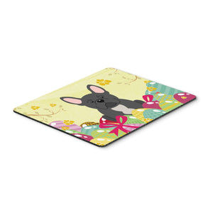 Caroline'S Treasures Easter Eggs French Bulldog Black Mouse Pad, Hot Pad Or Trivet, Multicolor, 7.75X9.25  (Bb6014Mp)
