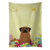 Caroline'S Treasures Easter Eggs Mastiff Brindle Kitchen Towel, Multicolor, 25 X 15