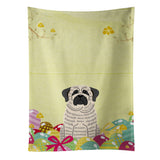 Caroline'S Treasures Easter Eggs Mastiff Brindle White Kitchen Towel, Multicolor, 25 X 15
