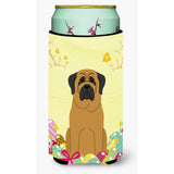 Caroline'S Treasures Easter Eggs Mastiff Tall Boy Beverage Insulator Hugger, Multicolor