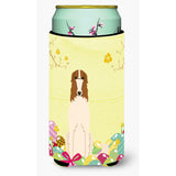 Caroline'S Treasures Easter Eggs Borzoi Tall Boy Beverage Insulator Hugger, Multicolor