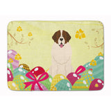 Caroline'S Treasures Easter Eggs Moscow Watchdog Machine Washable Memory Foam Mat Doormats, Multicolor