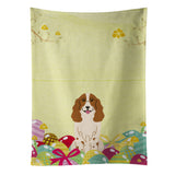 Caroline'S Treasures Easter Eggs Russian Spaniel Kitchen Towel, Multicolor, 25 X 15