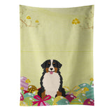 Caroline'S Treasures Easter Eggs Bernese Mountain Dog Kitchen Towel, Multicolor, 25 X 15