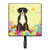 Caroline'S Treasures Easter Eggs Greater Swiss Mountain Dog Wall Hook, Small, Multicolor