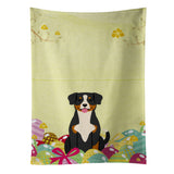 Caroline'S Treasures Easter Eggs Entlebucher Kitchen Towel, Multicolor, 25 X 15