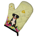 Caroline'S Treasures Easter Eggs Entlebucher Oven Mitt, Multicolor, 12 X 8.5