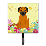 Caroline'S Treasures Easter Eggs Border Terrier Wall Hook, Small, Multicolor