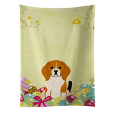 Caroline'S Treasures Easter Eggs Beagle Tricolor Kitchen Towel, Multicolor, 25 X 15