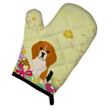 Caroline'S Treasures Easter Eggs Beagle Tricolor Oven Mitt, Multicolor, 12 X 8.5