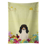Caroline'S Treasures Easter Eggs Swiss Hound Kitchen Towel, Multicolor, 25 X 15