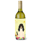 Caroline'S Treasures Bb6044Literk Easter Eggs Swiss Hound Wine Bottle Beverage Insulator Hugger, 750Ml, Multicolor