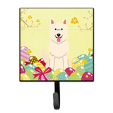 Caroline'S Treasures Easter Eggs White German Shepherd Wall Hook, Small, Multicolor