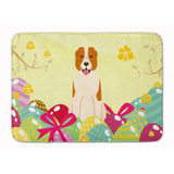 Caroline'S Treasures Easter Eggs Central Asian Shepherd Dog Machine Washable Memory Foam Mat Doormats, Multicolor