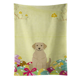 Caroline'S Treasures Easter Eggs Yellow Labrador Kitchen Towel, Multicolor, 25 X 15