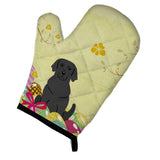 Caroline'S Treasures Easter Eggs Black Labrador Oven Mitt, Multicolor, 12 X 8.5