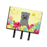 Caroline'S Treasures Easter Eggs Glen Of Imal Grey Leash Or Key Holder Hooks, Multicolor