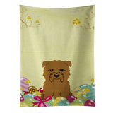 Caroline'S Treasures Easter Eggs Glen Of Imal Tan Kitchen Towel, Multicolor, 25 X 15