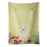 Caroline'S Treasures Easter Eggs Soft Coated Wheaten Terrier Kitchen Towel, Multicolor, 25 X 15