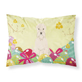 Easter Eggs Soft Coated Wheaten Terrier Fabric Standard Pillowcase