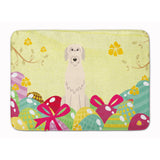 Caroline'S Treasures Easter Eggs Irish Wolfhound Machine Washable Memory Foam Mat Doormats, Multicolor