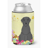 Caroline'S Treasures Easter Eggs Giant Schnauzer Can Or Bottle Hugger, Can Hugger, Multicolor