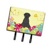 Caroline'S Treasures Easter Eggs Giant Schnauzer Leash Or Key Holder Hooks, Multicolor
