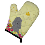 Caroline'S Treasures Easter Eggs Poodle Silver Oven Mitt, Multicolor, 12 X 8.5