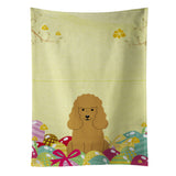 Caroline'S Treasures Easter Eggs Poodle Tan Kitchen Towel, Multicolor, 25 X 15