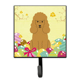 Caroline'S Treasures Easter Eggs Poodle Tan Wall Hook, Small, Multicolor
