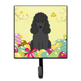 Caroline'S Treasures Easter Eggs Poodle Black Wall Hook, Small, Multicolor