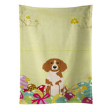 Caroline'S Treasures Easter Eggs Brittany Spaniel Kitchen Towel, Multicolor, 25 X 15