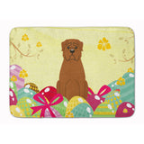 Caroline'S Treasures Easter Eggs Dogue De Bourdeaux Machine Washable Memory Foam Mat Doormats, Multicolor