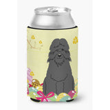 Caroline'S Treasures Easter Eggs Bouvier Des Flandres Can Or Bottle Hugger, Can Hugger, Multicolor