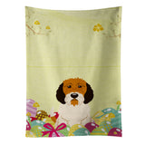 Caroline'S Treasures Easter Eggs Petit Basset Griffon Veenden Kitchen Towel, Multicolor, 25 X 15