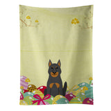 Caroline'S Treasures Easter Eggs Beauce Shepherd Dog Kitchen Towel, Multicolor, 25 X 15