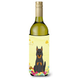 Caroline'S Treasures Bb6080Literk Easter Eggs Beauce Shepherd Dog Wine Bottle Beverage Insulator Hugger, 750Ml, Multicolor