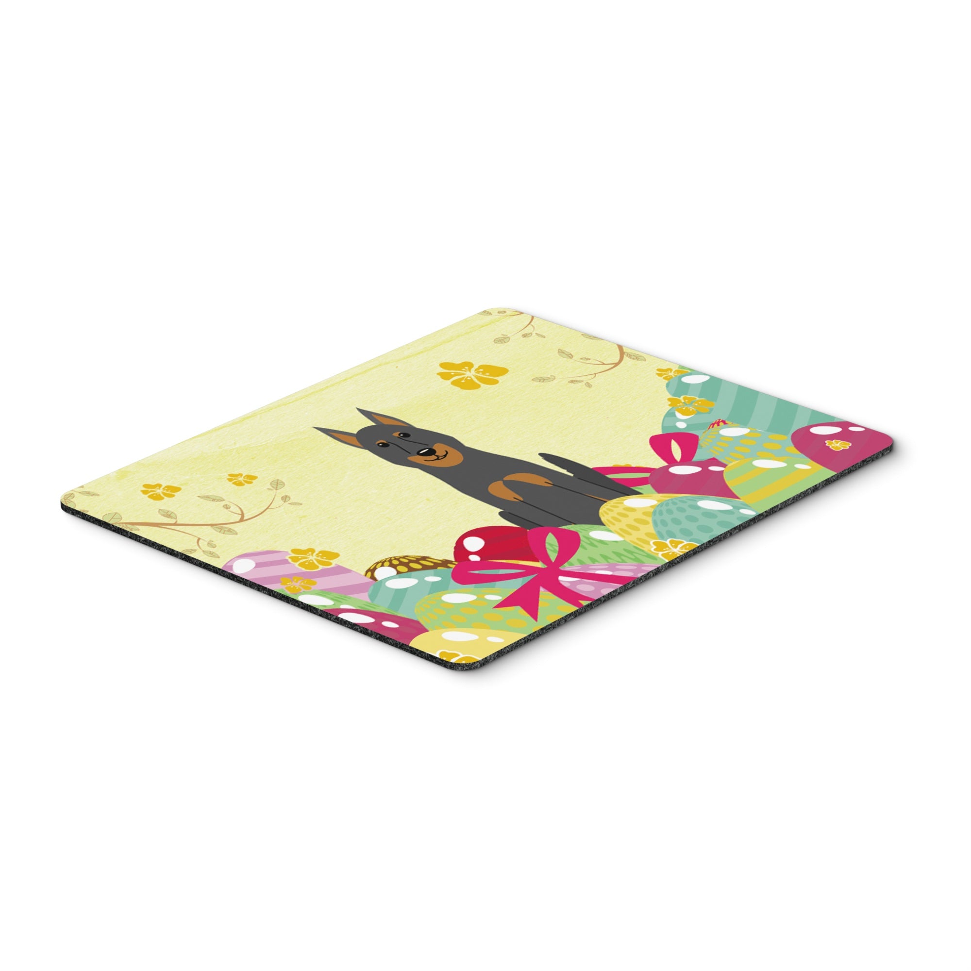 Caroline'S Treasures Easter Eggs Beauce Shepherd Dog Mouse Pad, Hot Pad Or Trivet, Multicolor, 7.75X9.25  (Bb6080Mp)