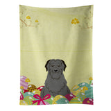 Caroline'S Treasures Easter Eggs Briard Black Kitchen Towel, Multicolor, 25 X 15