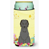 Caroline'S Treasures Easter Eggs Briard Black Tall Boy Beverage Insulator Hugger, Multicolor