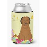 Caroline'S Treasures Easter Eggs Briard Brown Can Or Bottle Hugger, Can Hugger, Multicolor