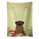 Caroline'S Treasures Easter Eggs Bullmastiff Kitchen Towel, Multicolor, 25 X 15