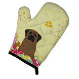 Caroline'S Treasures Easter Eggs Bullmastiff Oven Mitt, Multicolor, 12 X 8.5