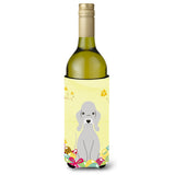 Caroline'S Treasures Bb6090Literk Easter Bedlington Terrier Blue Wine Bottle Beverage Insulator Hugger, 750Ml, Multicolor
