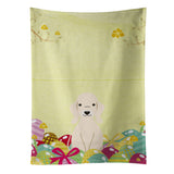 Caroline'S Treasures Easter Eggs Bedlington Terrier Sandy Kitchen Towel, Multicolor, 25 X 15