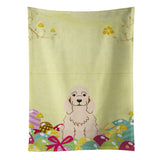 Caroline'S Treasures Easter Eggs Cocker Spaniel Buff Kitchen Towel, Multicolor, 25 X 15