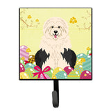Caroline'S Treasures Easter Eggs Old English Sheepdog Wall Hook, Small, Multicolor