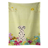 Caroline'S Treasures Easter Eggs Dalmatian Kitchen Towel, Multicolor, 25 X 15