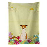 Caroline'S Treasures Easter Eggs Whippet Kitchen Towel, Multicolor, 25 X 15