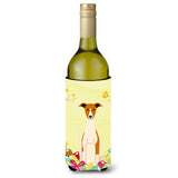 Caroline'S Treasures Bb6099Literk Easter Eggs Whippet Wine Bottle Beverage Insulator Hugger, 750Ml, Multicolor